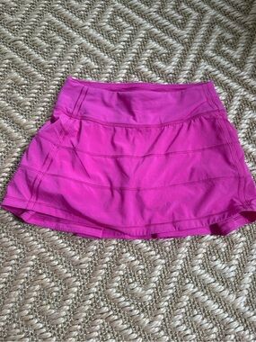 Hot pink Lululemon skirt